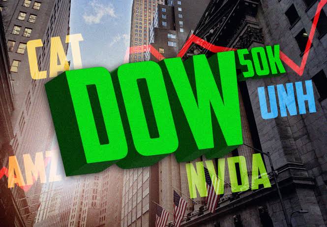 The Dow exits correction territory on the way back to 50,000. What fueled its recovery.