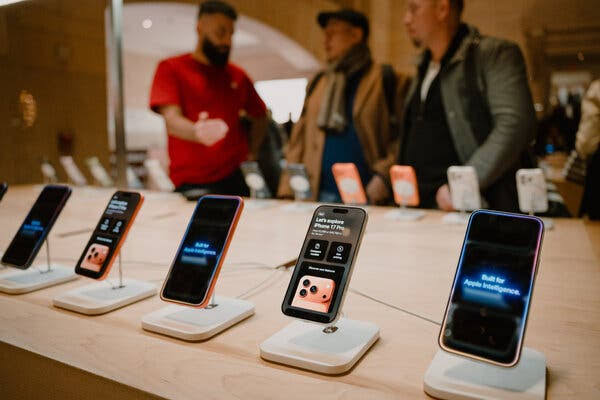 Apple Reports 17% Sales Jump, Powered by iPhones