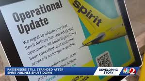 Spirit Airlines shutdown leaves cheer families stranded in Orlando