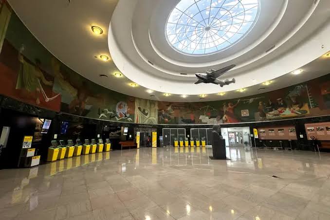 Historic LaGuardia Airport terminal deserted after Spirit Airlines shutdown