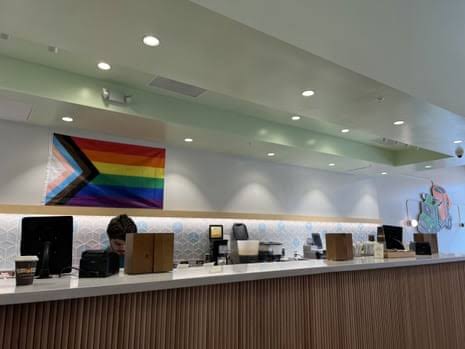 California coffee chain faces backlash after pledge to remove Pride flags