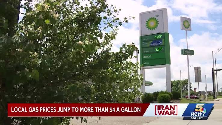 Gas prices climb over $4 per gallon at some gas stations in Greater Cincinnati