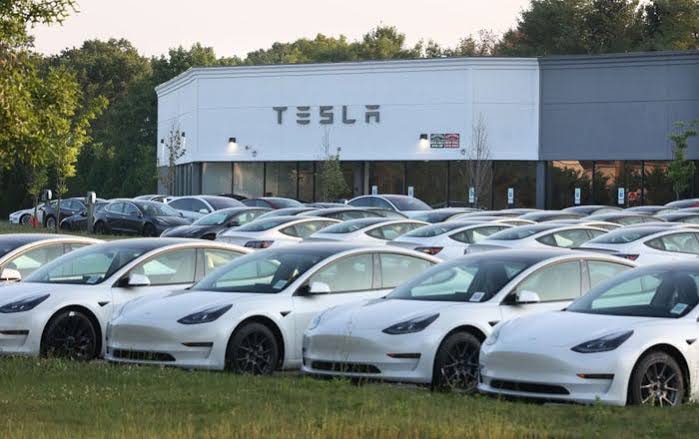 A record 50,000 unsold Teslas are sitting on the lot