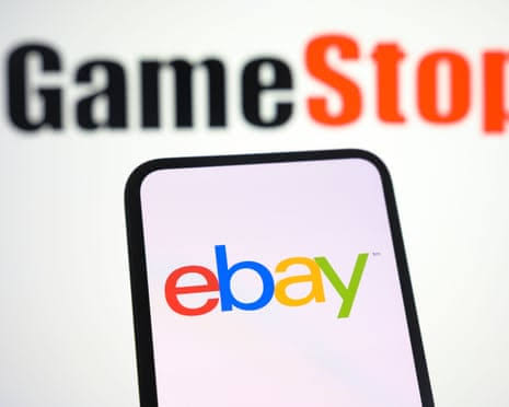 GameStop shares fall 10% after CEO skirts questions over eBay acquisition details