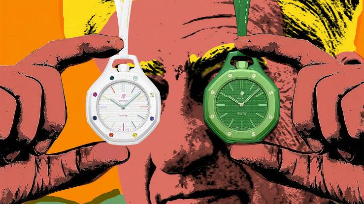 Introducing The Swatch x Audemars Piguet "Royal Pop" Collaboration Is Here, And It's Not A Wristwatch