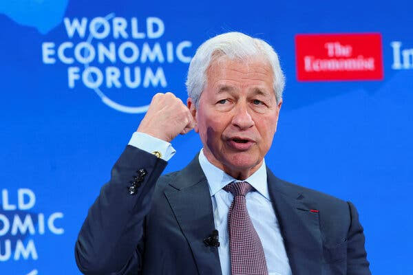 Jamie Dimon Warns Investors Over Risks From War and Threat of Rising Inflation
