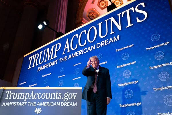 Inside the Debate About Adding Stocks to Trump Accounts