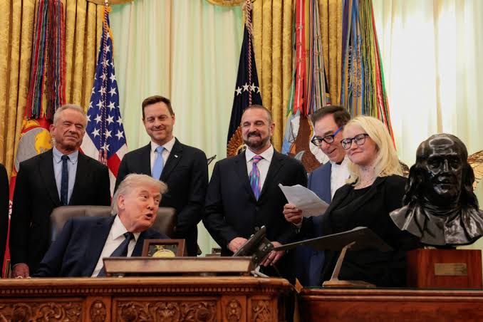 WATCH: Trump unveils deal with Regeneron to lower its drug prices for Medicaid