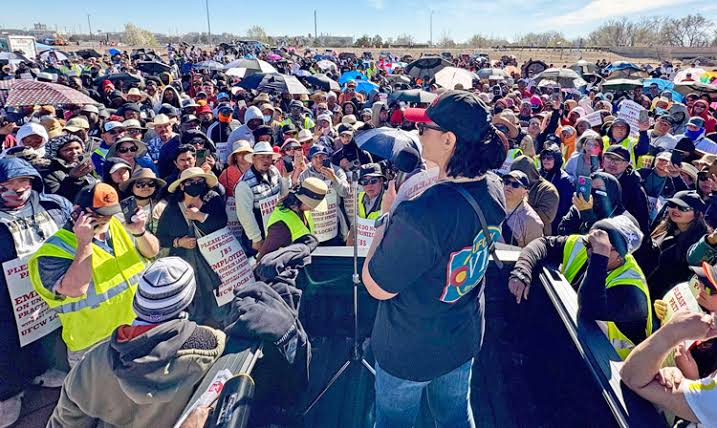 1,000s of strikers picket at JBS in Greeley, win widespread solidarity