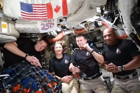 Trump tells Artemis II crew he saved Nasa despite trying to slash agency’s budget