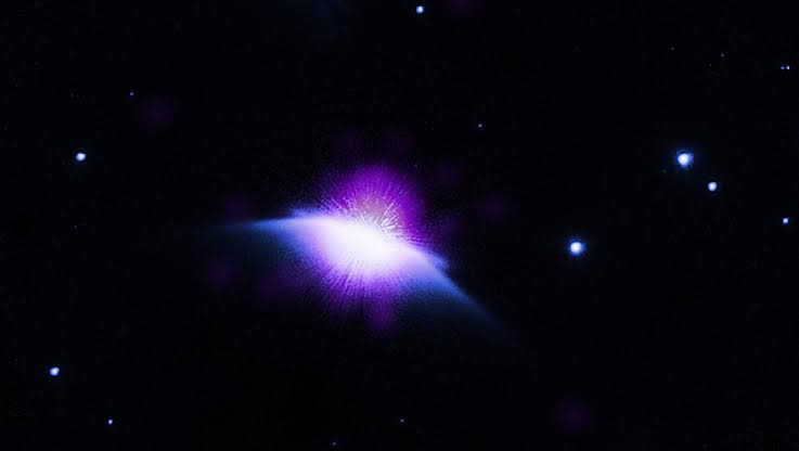 Nearby Star Seen 'Blowing Bubbles' for the First Time in New Image from Chandra Telescope