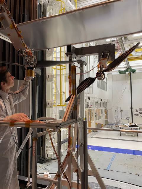 NASA's Next-Gen Mars Helicopter Rotors Are Moving Fast