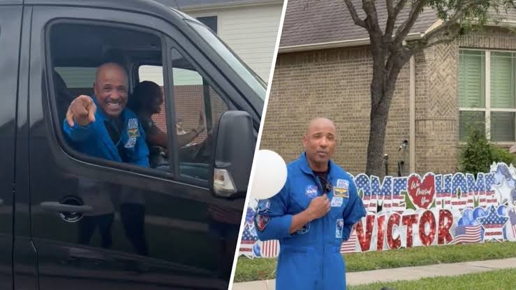 ‘Let's be this more.' Artemis II pilot Victor Glover comes home to cheering neighbors