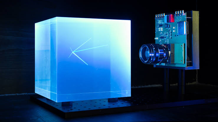 Neutrinos caught on camera: Testing the first prototype of a new elementary particle detector