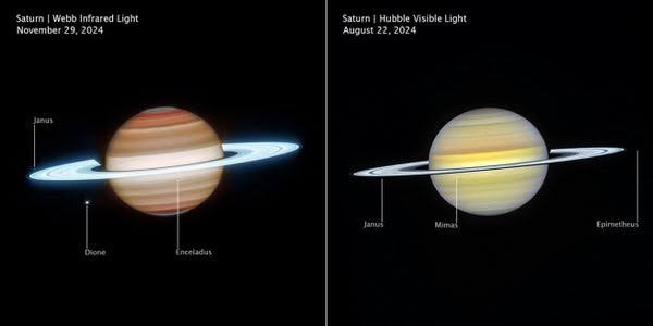 NASA releases stunning new Saturn images—and the gas giant has never looked so good