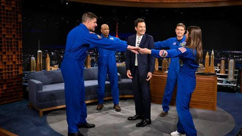 NASA’s Artemis II Crew Show Jimmy Fallon How To Lead In Tight Spaces