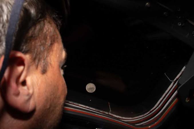 Astronauts suggest naming a moon crater 'Carroll' after their commander's late wife