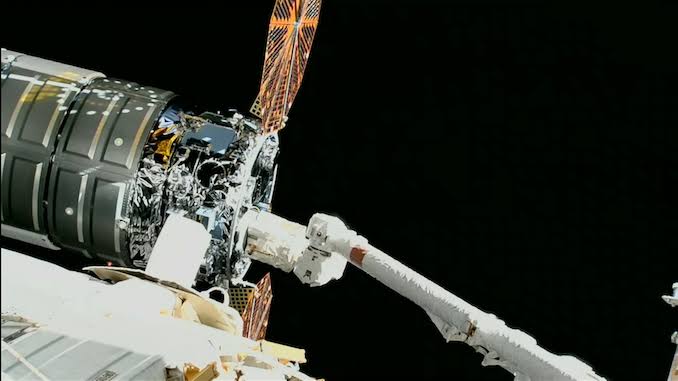 Space Station captures, berths Cygnus XL ’S.S. Steven R. Nagel’ cargo spacecraft
