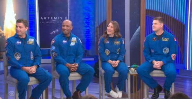 Artemis crew tells kids moon flight was "the best roller coaster ride"