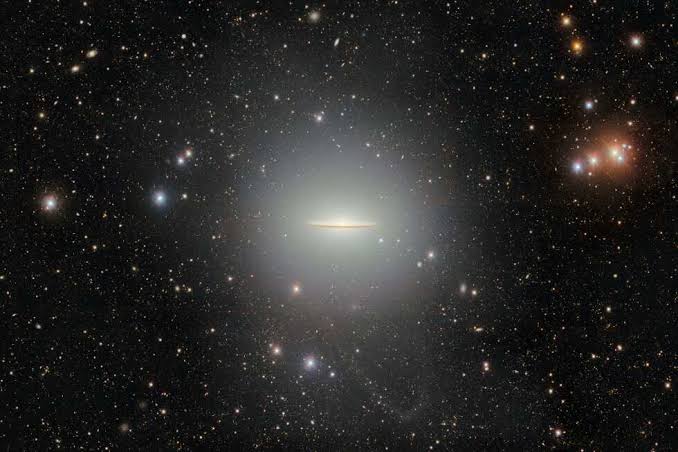 The wide-brimmed Sombrero galaxy is revealed in all its splendor by a telescope in Chile