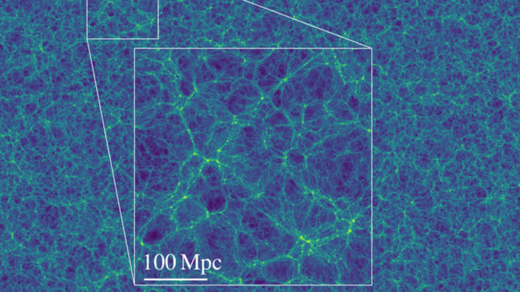 Scientists created one of the largest simulations of our universe ever — about the size of 500,000 HD movies