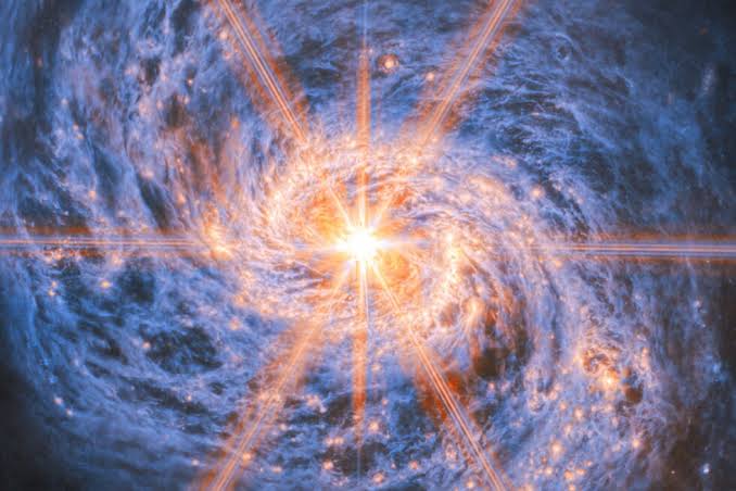 Spiral galaxy’s brilliant heart shines bright in a new picture from NASA’s Webb telescope