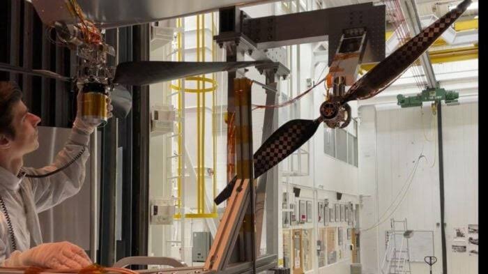 Mars Helicopter Engineers Push Rotor Blades Past the Sound Barrier to Unlock Heavier Payloads