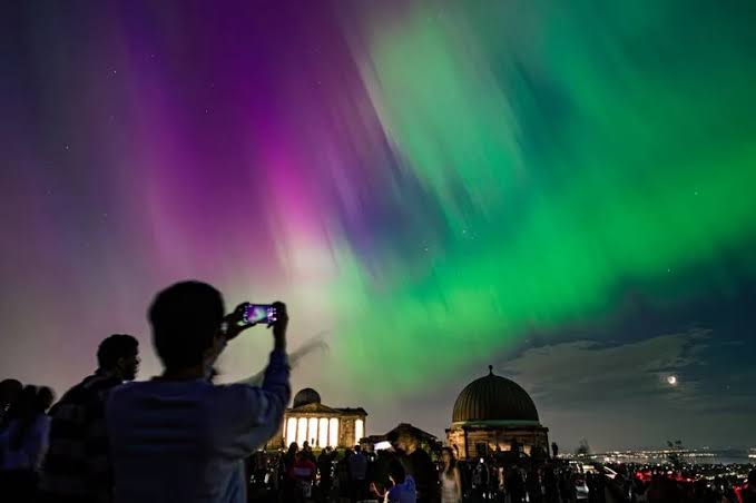 When Northern Lights may be visible in Edinburgh following UK solar flare