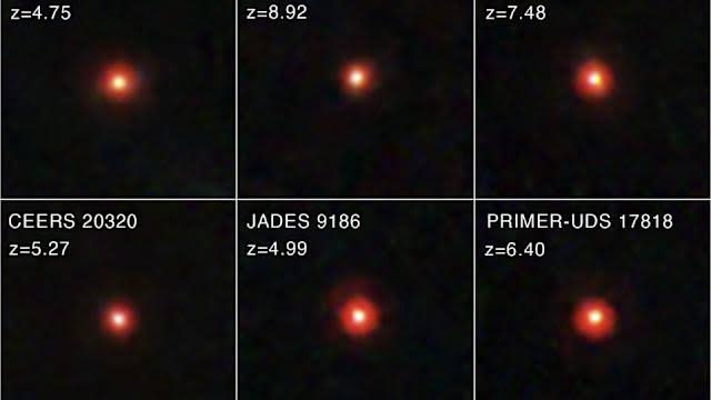 Webb telescope photos show mysterious little red dots. Astronomers don’t know what they are