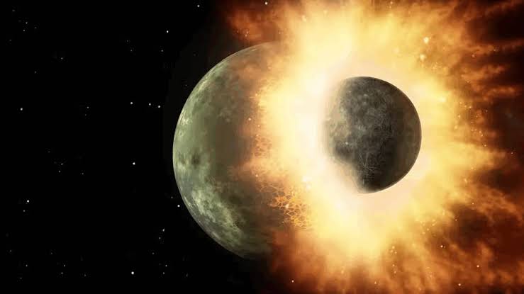 Ancient impact with Theia may have brought water and life to Earth