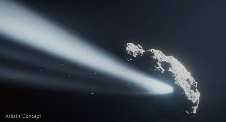 Hubble Spots Comet’s Mysterious Spin Behavior