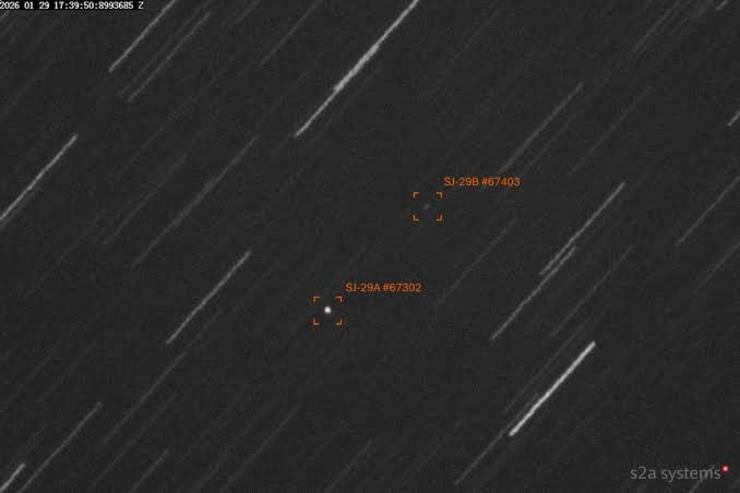 U.S. GSSAP satellites execute GEO handoff to monitor China’s Shijian-29 spacecraft