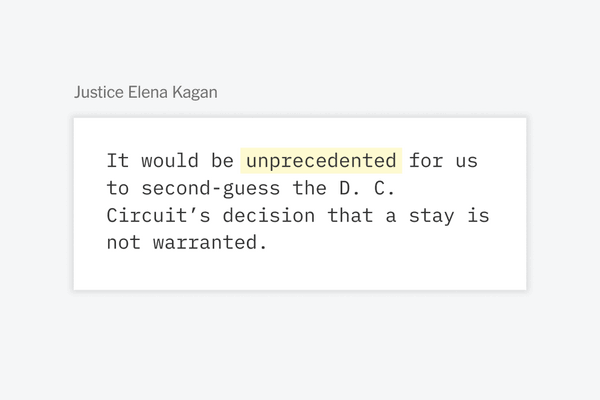 Key Excerpts From the Supreme Court’s Secret Memos