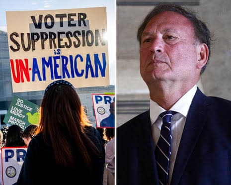 Samuel Alito’s Voting Rights Act ruling cited misleading data from DoJ