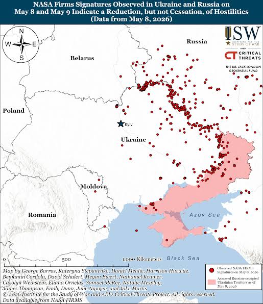 Russian Offensive Campaign Assessment, May 9, 2026
