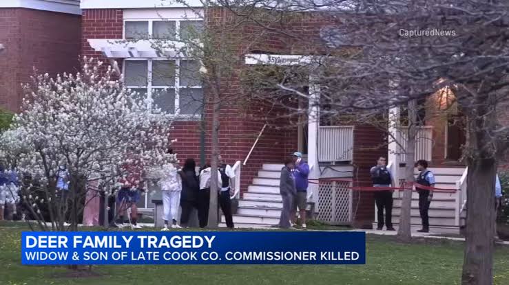 Wife Barbara, son Kaleb of late Cook County Commissioner Deer Dennis found shot, dead in home on West Arthington Street: police