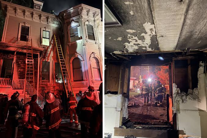 Fire damages Oakland’s historic Camron-Stanford House