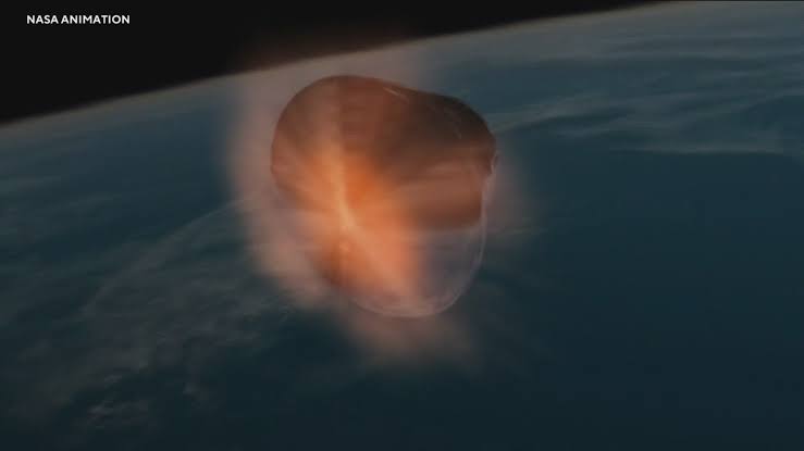 Space debris warning issued to ships off coast of San Diego as a precaution