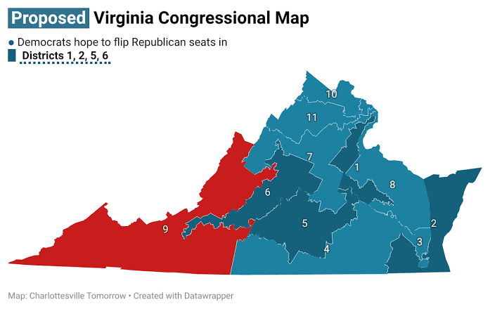 A judge threw out Virginia’s redistricting vote