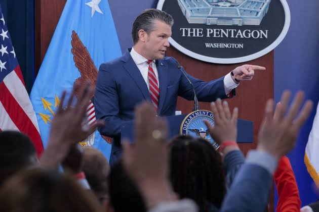 Hegseth says battle for Hormuz is ‘separate and distinct' from the Iran war