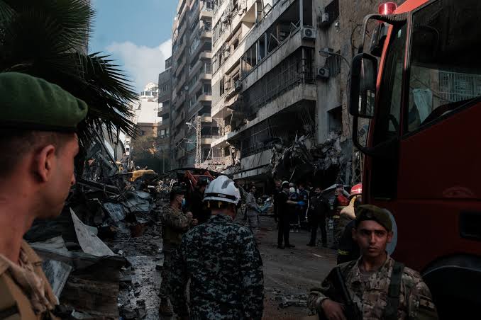 Israel kills scores in Beirut as U.S. says Lebanon is not part of Iran truce