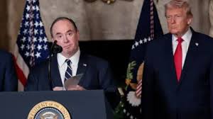 US Navy Secretary John Phelan leaving Trump administration