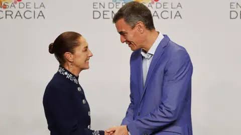 Mexico's Sheinbaum denies 'diplomatic crisis' with Spain after conquest row