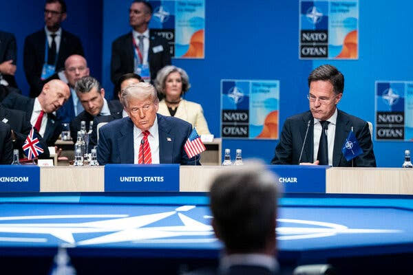 Amid Trump’s Threats, NATO Labors to Survive the Iran War
