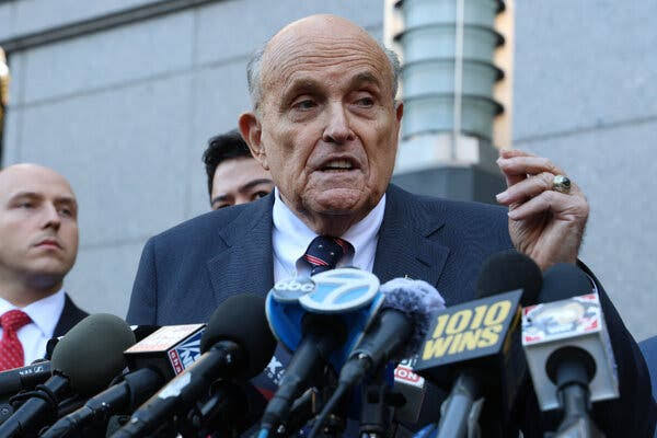 Rudy Giuliani Hospitalized in Florida in ‘Critical Condition’