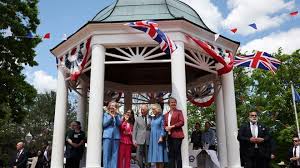 The British royals’ very American afternoon