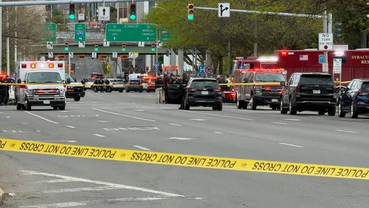 Suspect identified, charged after 3 Syracuse police officers injured in Tyler Court