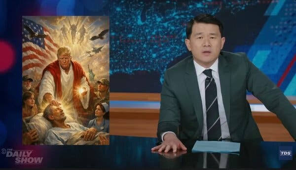 Late Night Laughs at Explanations of Trump’s Jesus ‘Joke’
