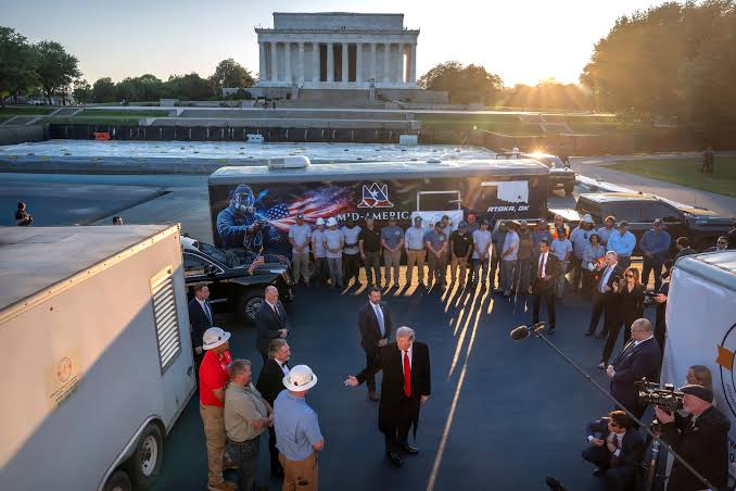 Nonprofit sues to stop Trump’s changes to Reflecting Pool, a historic site