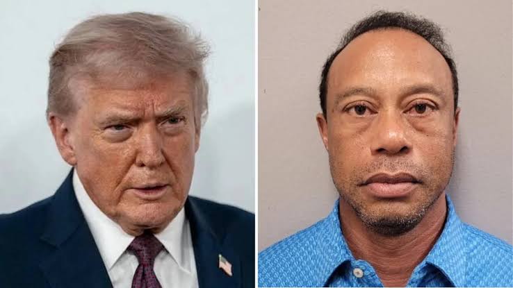 President Trump’s ‘Firm’ Rule For His Grandchildren: No Rides From Vanessa Trump’s Boyfriend Tiger Woods